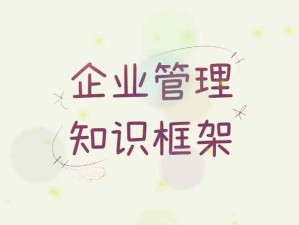 企業管理的核心知識框架：戰略管理、組織管理、人力資源管理、財務管理、市場營銷管理、運營管理、風險管理、信息化管理